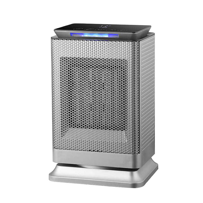 1500W Oscillating Space Ceramic Heater With LED Light 